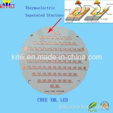 Copper CREE XPE LED PCB Board